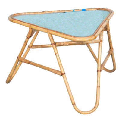 Vintage Rattan Coffee Table For Sale