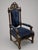 Gothic 19th Century Renaissance Revival Carved Lion Oak Arm Chair For Sale - Image 3 of 8