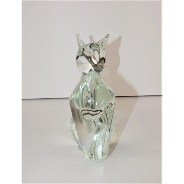 Vintage Signed Licio Zanetti Murano Glass Squirrel Figurines For Sale - Image 4 of 8