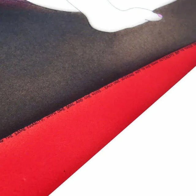 Modern 1970s John Luke Eastman "One Mind" Serigraph For Sale - Image 3 of 4