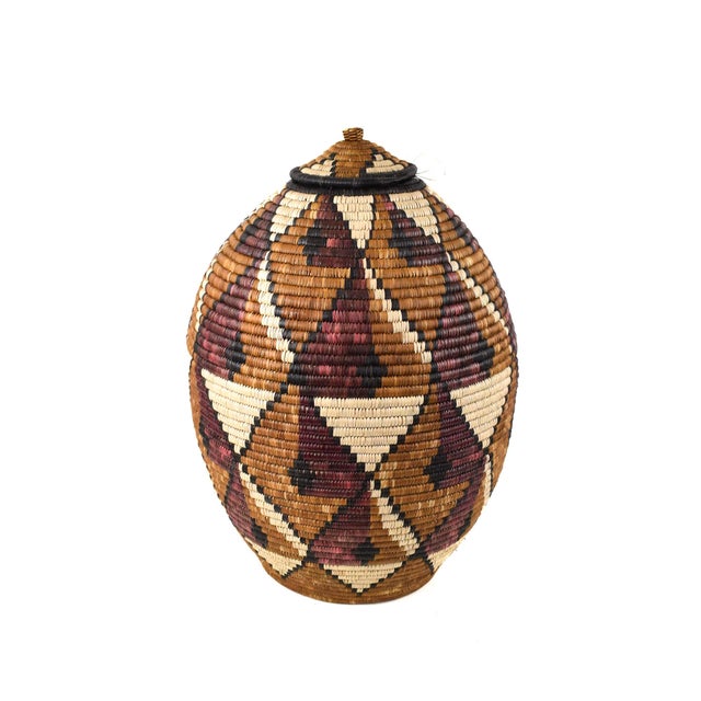 Contemporary Contemporary Zulu Beer Basket For Sale - Image 3 of 8