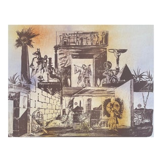 1982 Joseph Pecsenke Magic Flute by Mozart Opera Lithograph For Sale