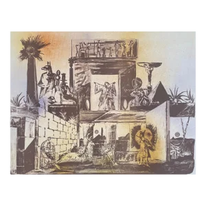 1982 Joseph Pecsenke Magic Flute by Mozart Opera Lithograph