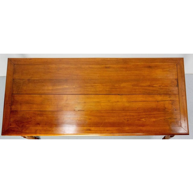 French Louis Philippe Cherrywood Table, Mid 19th Century For Sale - Image 6 of 14