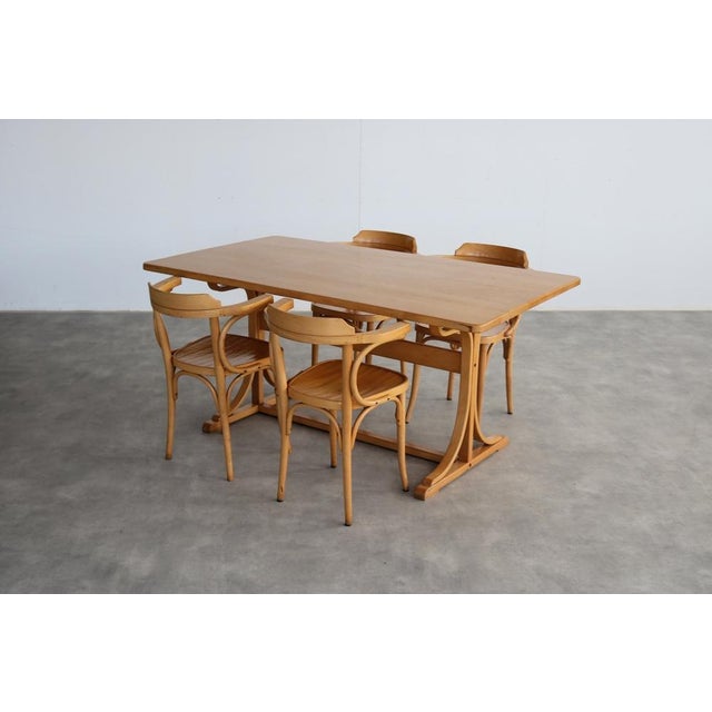Vintage Dining Table in Wood, 1960s For Sale - Image 6 of 10