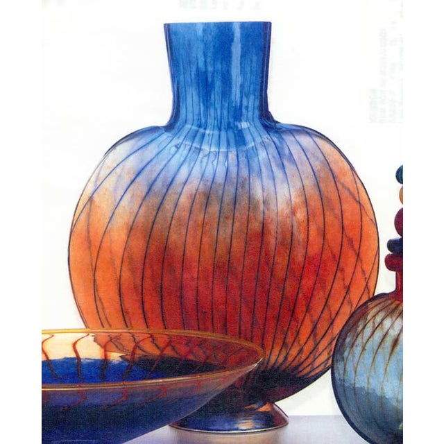 Kosta Boda Studio Art Glass by Kjell Engman Signed Vase "Bon Bon" Series #49650 For Sale - Image 14 of 14