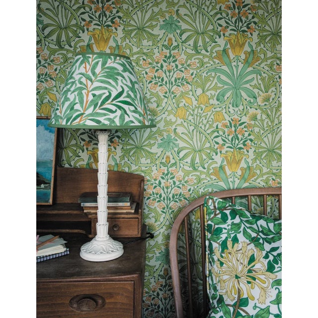 This wonderful interpretation of the classic Willow Bough wallpaper from 1887 characterises Morris‚Äôs pre-eminent flair...