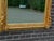 1980s 1980s French Louis XVI Gold Wood Floor Mirror For Sale - Image 5 of 11