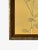 Bird on Branch on Golden Silk Painting. For Sale In Los Angeles - Image 6 of 9