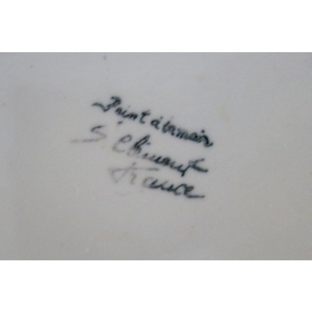 Barbotine Vases from Saint Clément, 1900s, Set of 2 For Sale - Image 13 of 14