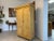 Restored Gründerzeit Farmhouse Wardrobe, Natural Wood, Hall Wardrobe, Dimensions: Height x Width x Depth 185 x 114 x 52...