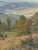 Modern Heinrich Pforr, View of Meißner into the Werra Valley, Oil Painting on Canvas For Sale - Image 3 of 13