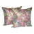 Vintage Floral Brocade Glitter Gold Pillow Cover- a Pair For Sale