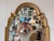 1980s Vintage Baker Furniture Hollywood Regency Gold Giltwood Architectural Arch Wall Mirror For Sale - Image 5 of 13