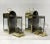 Pair of top quality solid brass ships lanterns with oval makers badges from Davey and Company of London, England. This...