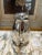 A beautiful pitcher in plated silver. This pitcher has a few imperfections: two small dents on one side and the lip is a...