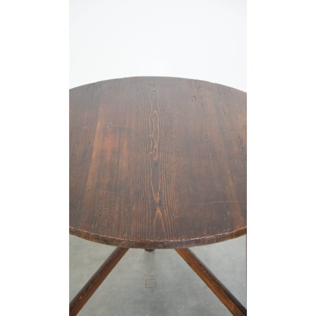 Antique English Side Table in Pine, 1700s For Sale - Image 3 of 12