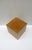 Wood Pedestal Cube End or Side Table, Modern Design Style, Circa Mid-20th Century For Sale - Image 10 of 11