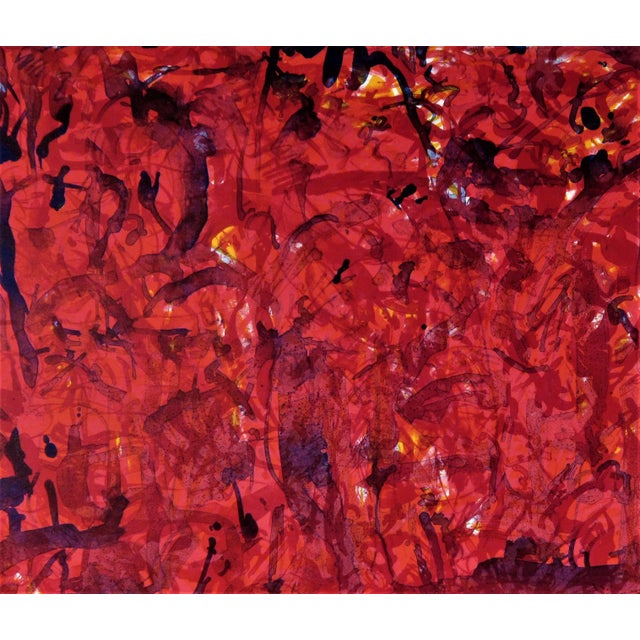 Abstract Expressionism Michael Rubin, Asbury Park II, 1992 For Sale - Image 3 of 6