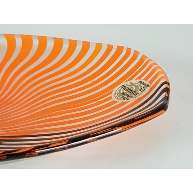 Small and thick plate designed by GianMaria Potenza and Manufactured by La Murrina in the 1960s. It remains in perfect...