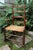1900s Antique Ladder Back Brown Rocking Chair For Sale - Image 9 of 10