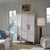 Coastal Living Accordion Floor Lamp in Ebony For Sale - Image 4 of 9