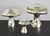 Mid-Century Modern Blown Mercury Glass Mushroom Paper Weights Sculptures, Italy- Set of 3 For Sale - Image 11 of 12