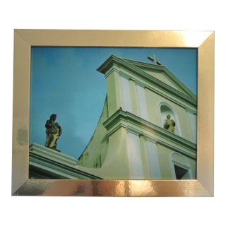 San Juan Puerto Rico Architectural Travel Photography, Framed, Signed Limited Edition For Sale