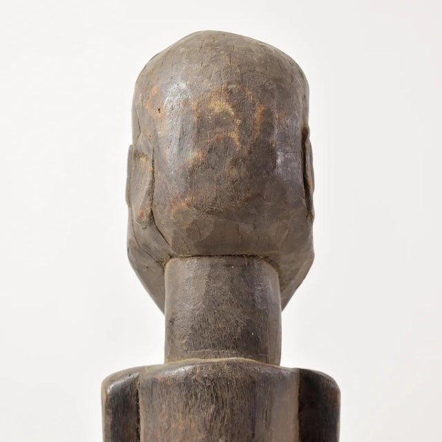 Early 20th Century Moba Standing Wood Figure Togo For Sale - Image 9 of 12