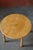 Mid-Century Modern Round Oak Dining Table with Three Extensions, 1960s For Sale - Image 9 of 18