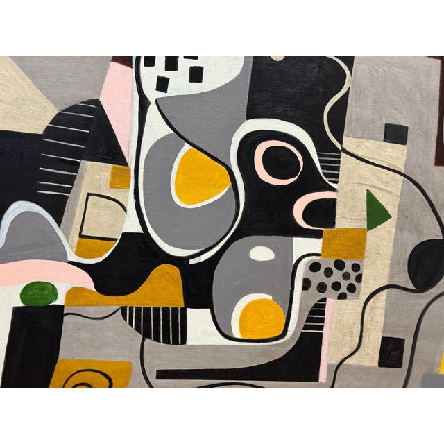 Early 21st Century Gary Janis Gray Abstract 2024 For Sale - Image 5 of 12