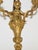 French Early 20th Century Pair of Monumental 22” French Louis XVI Style Gilt Bronze Cherub Two-Light Wall Sconces With Ribbon Bows For Sale - Image 3 of 7