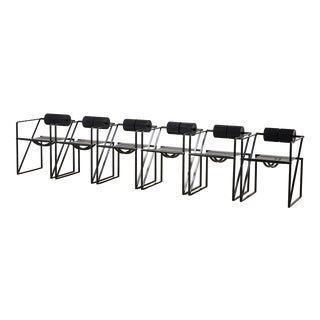 Seconda 602 Chairs by Mario Botta for Alias, Italy, 1982, Set of 6 For Sale