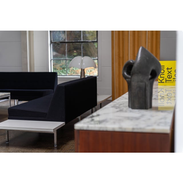 Black Modular Seating by George Nelson for Herman Miller, 1960s For Sale - Image 8 of 10