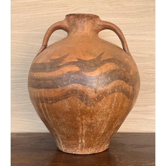 18th Century Bridal Jug Red Picher "Cantaro" from Calanda, Spain Terracotta Vase For Sale - Image 18 of 18