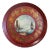 19th Century French Hand-Painted Tole Tray With Harbor Scene For Sale