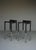Minimalist Bar Stools by Ruud Jan Kokke, 1980s, Set of 2 For Sale - Image 6 of 18