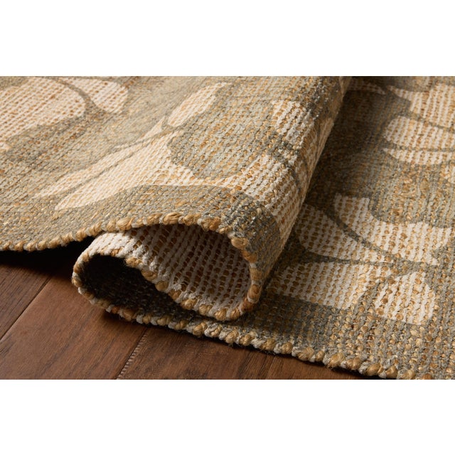 Loloi Rugs Chris Loves Julia x Loloi Rue Olive / Sage 2'-3" x 3'-9" Accent Rug For Sale - Image 4 of 6