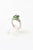 Stunning GIA certed natural Tsavorite Garnet mounted in a simple tapered baguette diamond and platinum mounting. The 2.78...