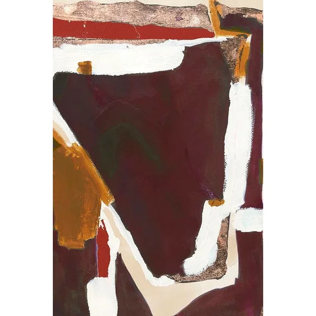 Abstract Campfire Pit by ZBC House, Unframed Art Print, 32x48 For Sale - Image 3 of 3