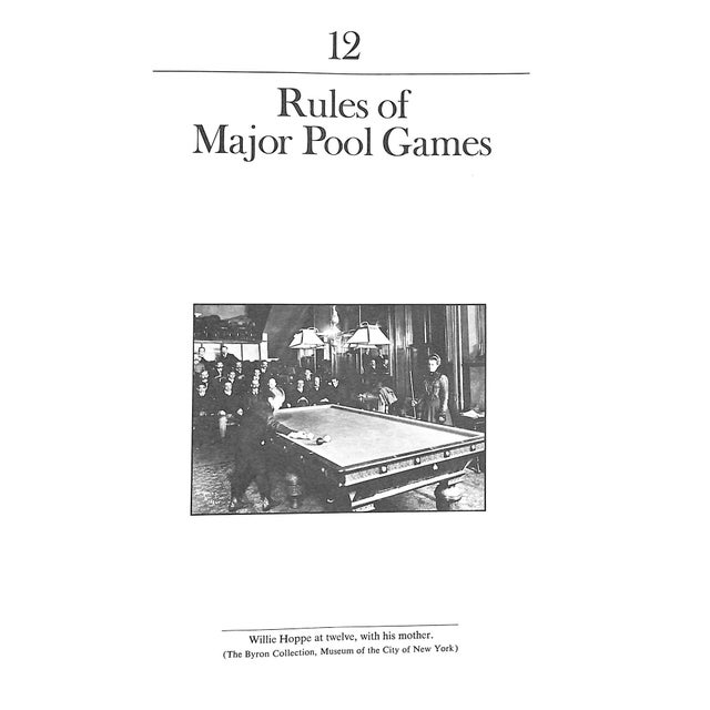 Traditional "Byrne's Standard Book of Pool and Billiards" 1978 Byrne, Robert For Sale - Image 3 of 9