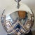 1960s Mid Century Modern Spherical Mirrored Table Lamp For Sale - Image 5 of 6