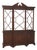 Baker Chippendale Historic Charleston Mahogany China Cabinet For Sale