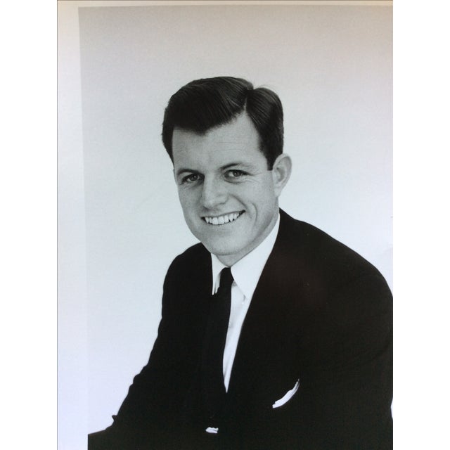 Original Ted Kennedy Photograph by Jacques Lowe Stamped | Chairish