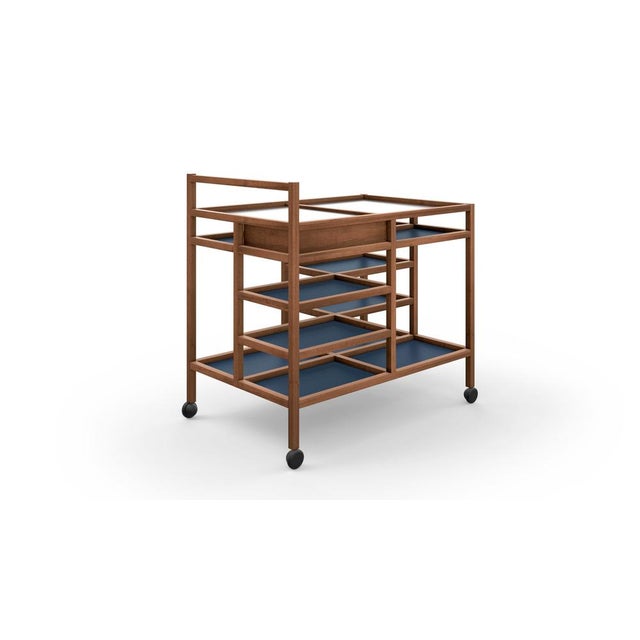 Serving Cart by Bodil Kjaer for Cassina For Sale - Image 15 of 18