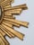 Gold Electrica Sunburst Wall Clock, 1960s For Sale - Image 8 of 11