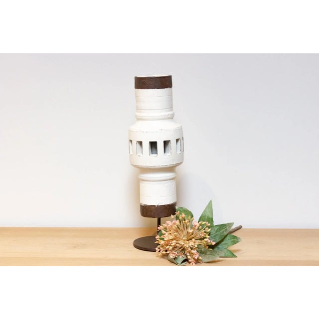 Introducing our captivating Rustic Wagon Wheel Hub art piece, creatively mounted on a custom metal stand. This antique ox...