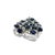 Discover the exquisite elegance of our Blue Sapphire and Diamond Brooch, a stunning piece crafted in luxurious platinum....