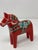 Folk Art Swedish Dala Horses, Nils Olsson, 1960s, Set of 2 For Sale - Image 3 of 12