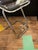 Plastic Lucite and Black Patent Leather Designer Luigi Bardini Bar Stools -a Pair For Sale - Image 7 of 15